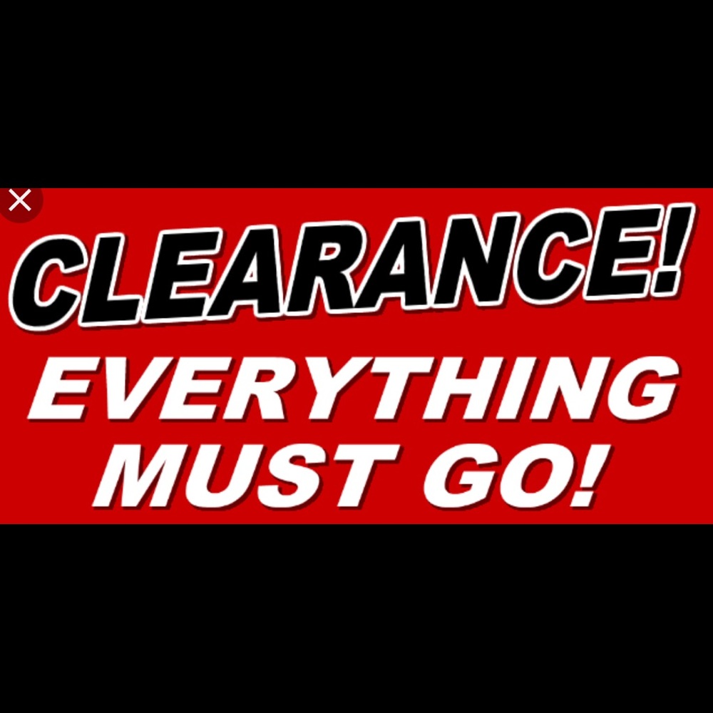 Everything must go